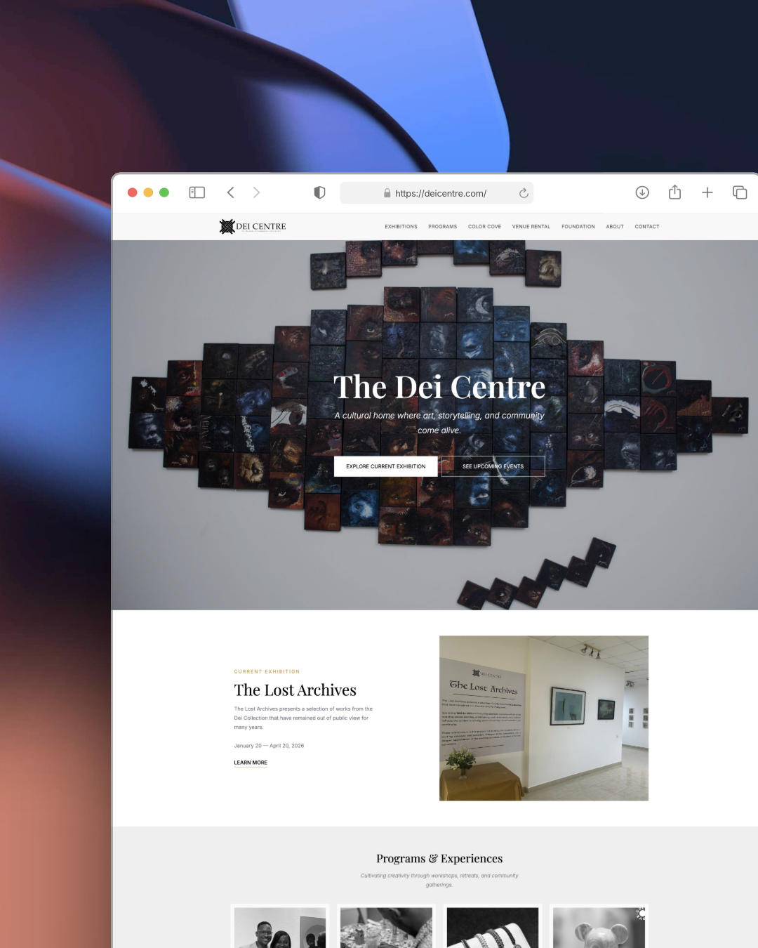 Bawuahboakye | The Dei Centre website project